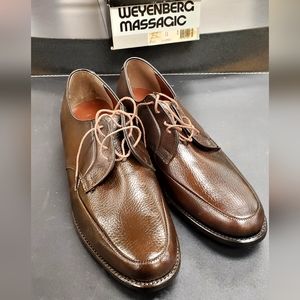 New Vintage Weyenberg Massagic Killarney Men's Brown Dress Shoes US Sz 11D